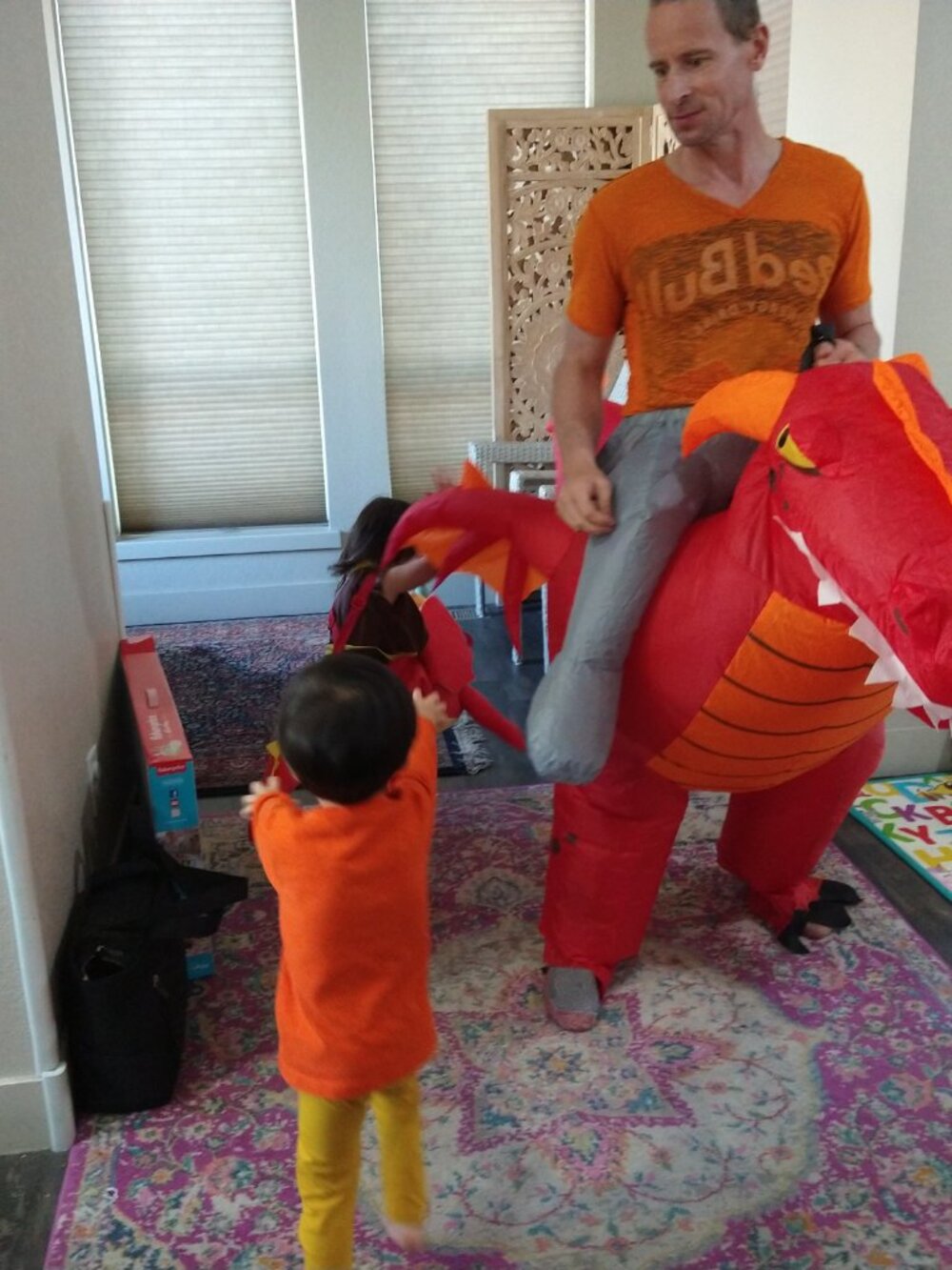Inflatable Adult Dragon Rider - Picture 5 of 5